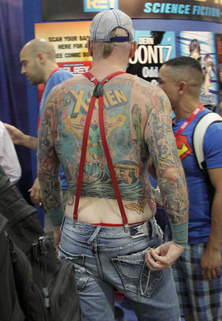 The most impressive comic book tattoo ever? | Comic Book Junkie